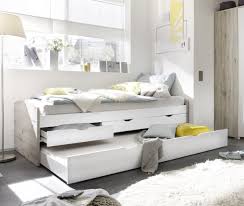 Einzelbett stapelbett ausziehbett ausziehen bett tischfräse ausziehbares bett schöner wohnen ob einzelbett oder doppelbett, das ausziehbett yin yang ist stufenlos verstellbar und passt sich. Bett Einzelbett Ausziehbett Schubladenbett Tandembett 90cm Weiss Sandeiche