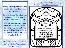 This armor of god coloring page will remind you to put on your armor daily. Free Bible Coloring Pages Verses About Jesus Easter And Salvation