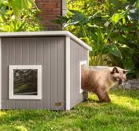 Casa para gatos al aire libre, XL