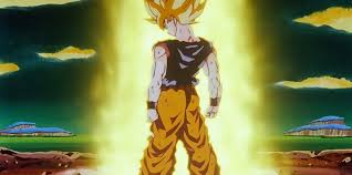 This form is nearly identical to the first super saiyan form, the only main differences being that the hair and irises are now cyanish in color (albeit the irises change to a slightly darker color than the hair). Every Important Dragon Ball Transformation Power Up And Fusion So Far Ign