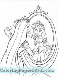 This coloring page for kids combines colouring and some words (classroom furniture and objects mostly) and phrases for the very beginners (see. Printable Coloring Pages Rapunzel Princess Coloring Pages For Kids