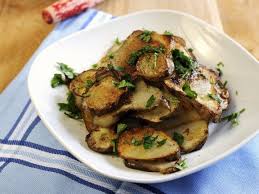 Gebratener Topinambur Mit Knoblauch Und Petersilie Rezept Topinambur Rezept Rezepte Gemusegerichte