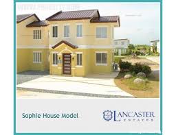 Yours for only p 14,883.80 per month. 1 998 000 Lancaster New City Sophie House Model House Lot For Sale In Imus Cavite