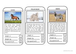 With rollercoasters, each rollercoaster has it's own card, with an image of the rollercoaster (hades being an example of one of them), and included are the figures for how. Animal Top Trumps Game English Esl Powerpoints For Distance Learning And Physical Classrooms