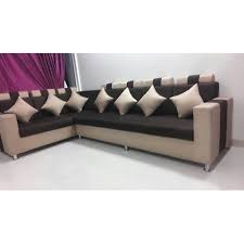 The pinnacle of contemporary living, eudora's linear design and harmoniously balanced proportions make it a strong, modern presence in any living space. 7 Seater L Shaped Sofa At Rs 37500 Set L Shape Sofa Set Id 17227381512