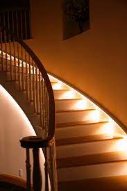 Light For Stairs Stairway Ideas Led Pendant Hallway Rope Hallways Entrace Foyers Beautiful Paint Stairway Lighting Stair Lighting Staircase Lighting