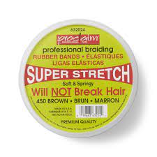 Brown 450 Count Rubber Band Tub Rubber Bands Breaking Hair Hair