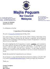 Personal injury lawyers tend to have more knowledge and experience actually, whether personal injury damage awards are taxable depends on what the award is for. Majlis Peguam Bar Council Malaysia Compendium Of Personal Injury Awards Pdf Free Download