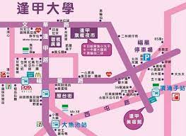 taiwan taichung 逢甲夜市小吃地圖 mister donuts eat childhood
