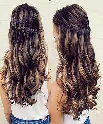 Coiffure D Ete Cheveux Long Coiffure Coiffure Fillette Mariage Cheveux