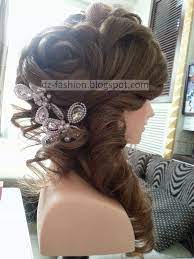 طريقة عمل تسريحات شعر عرايس بالصور dz fashion bride hairstyles hair styles hair pictures