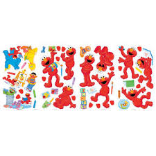 The sesame street muppets are staying home, too, but still connecting with friends online—and we'll continue to post videos, like singalong with elmo or snack time with cookie monster. Roommates Sesame Street Elmo Centric Peel Stick Wall Decals Home Home Decor Wall Decor Tapestries Appliques
