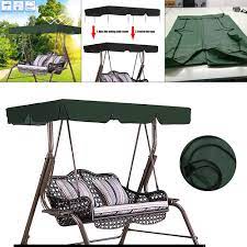 140 130cm 2 Seater Garden Swing Cushion Oxford Waterproof Dustproof Chair Replacement Canopy Spare Fabric Cover Dust Covers Awnings Aliexpress