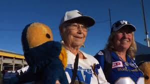 These are the general, collective nicknames that various colleges and universities' athletic teams compete under. 90 Year Old Blue Bombers Superfan Gets Grey Cup Tickets For Her Birthday Ctv News