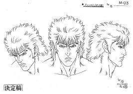 Anime Settei The Fist Of The North Star Settei Pre Settei Sheet Model Sheet Character Design Character Design References Character Model Sheet