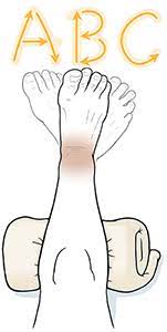 O the letters will start out small and get larger as your ankle motion improves. Ankle Alphabet Flexibility Saint Luke S Health System