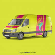 Download Free Van Mockup Images PSD Mockup Templates