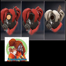 Im a female who mains Pyro, and Ive had my Pyro drawn with this hair for  a long time... It would be really cool to make my Pyro design work in game