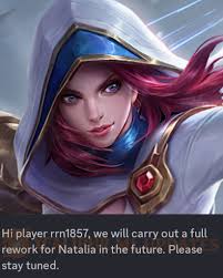 Developers just Confirmed that Natalia will be getting a Full Revamp in the  Future.