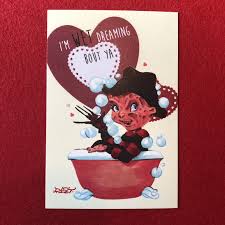 Dream warriors, is here to invade the mezco designer series…and your dreams too! Onemanriet Com Vintage Valentine Cards Monster Valentines Nursery Rhyme Art