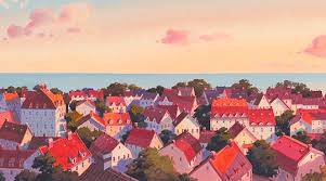 Like almost all studio ghibli movies, kiki's delivery service is set in a world filled with magic and escapism. Kiki S Delivery Service Scenery Tumbex