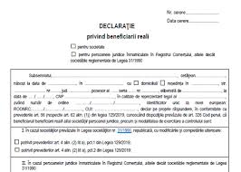 Va prezentam un articol dedicat deschiderii unui punct de lucru. Declaratie Beneficiar Real InfiinÈ›Äƒri Firme È™i Pfa Servicii Complete