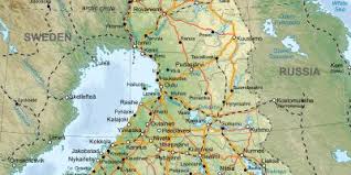 From old norse finnland, equivalent to finne +‎ land. Finnland Kort Kort Finnlandi Nordur Evropu Evropu