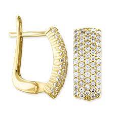 Altin Kupe Modelleri Cesidi Fiyati Myra Gold Indirim Kupe Diamond Earrings Studs Delicate Earrings Wedding Jewelry