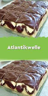 atlantikwelle zutaten fur ein halbes backblech 1 pck vanille pudding 250 g butter ra in 2020 kuchen und torten rezepte kuchen und torten kuchen rezepte einfach