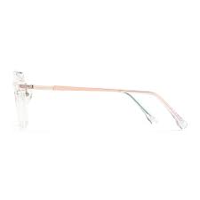 Sandy Clear Square Eyeglasses