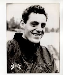 Original Press Photo Rowing Oxford University Terence Dillon 17.3.1989