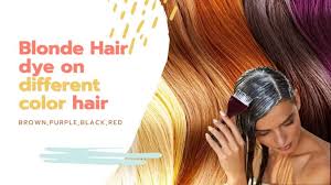Red hair color has one of the most resilient pigment molecules. Blonde Hair Dye On Different Color Hair Brown Black Purple Pink Red Hair Trends