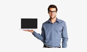 Man reads a newspaper, shows something and drinks coffee or tea. Man Person Holding Something Png Png Image Transparent Png Free Download On Seekpng