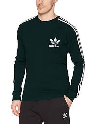 Adidas Mens Originals Long Sleeve Pique Tee