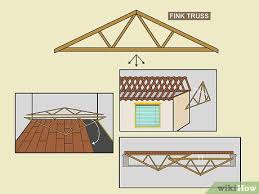 Gable roof with shed dormer a shed dormer is a popular addition because it extends living space with height and width. How To Build A Simple Wood Truss 15 Steps With Pictures