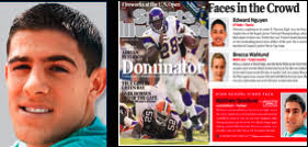 Congratulations to Matthew Sandoval, Football, who was Sports Illustrated's  Video Face in the Crowd