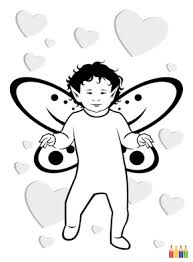 Mais cette page de coloriage est pour votre plaisir personnel et l'utilisation seulement. Carte Coloriage Bebe Fee Envoyer Une Carte Coloriage Des 0 99 Merci Facteur