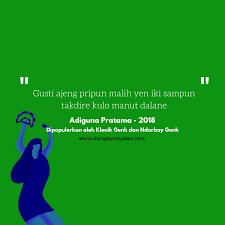 Aku pasrah dan aku berserah yang terbaik hanyalah darimu. Kutipan Lirik Dangdut Studies