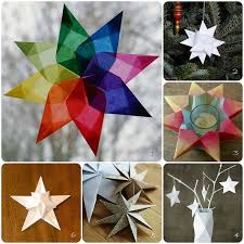 Folded Paper Star Tutorials Paper Art Craft Paper Folding Crafts Paper Stars