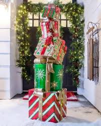 Maybe you would like to learn more about one of these? Outdoor Fiber Optic Dazzling Stacked Presents Balsam Hill Christmas Decorations Diy Outdoor Christmas Diy Christmas Topiary