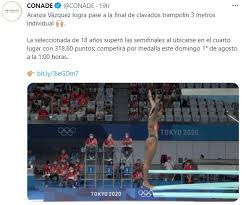 Un total de 12 clavadistas fueron las que lograron clasificarse a la lucha por una medalla, en primer lugar, tingmao shi de china consiguió una puntuación de 371.45, seguida de su compatriota han wang con 346.85, en el tercero jennifer abel con 341.40, y de la mexicana aranza vázquez con 318.60. 7xjmlzfp4arbqm
