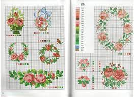 Go cross stitch crazy with our huge selection of free cross stitch patterns! Gallery Ru Foto 1 Kanavice Cicek Motifleri 2010 Tymannost Cross Stitch Flowers Cross Stitch Rose Cross Stitch Patterns Flowers