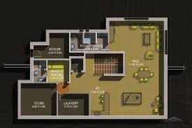 الحي الدبلوماسي فلل عبدون نموذج A Architecture Plan Maids Room House Plans