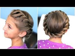 Find the tutorial over at cute girls hairstyles. Crown Twist Braid Twist Braid Hairstyles Braided Hairstyles Updo Hair Styles
