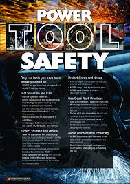 This unique poster is printed on a high quality 17x22 photo paper and has proven very effective in engaging employees and delivering safety messages in various workplace environments and locations. Workplace Safety Poster Highlighting The Danger And Precautions For Power Tools A3 Size Safety Posters Occupational Health And Safety Health And Safety Poster