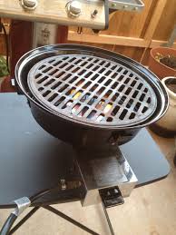 In Table Gas Grill Repainted Scrubbed And Waiting For A Table To Go In I Love Yakiniku A Table Maison