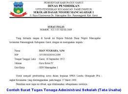 Bi menyatakan sejalan dengan penurunan tersebut, kapasitas produksi terpakai dan penggunaan tenaga . Contoh Surat Tugas Tenaga Administrasi Sekolah Tata Usaha Berkas Administrasi Guru