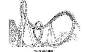 Kicela Hol Es Free Roller Coaster Coloring Pages To Print For Clip Art Roller Coaster Drawing Coaster Art Roller Coaster