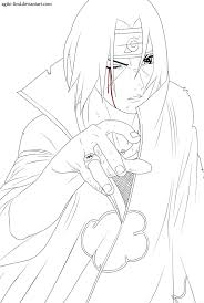 A villain from uchiha clan, aiming to conquer the world. Uchiha Itachi Lineart By Aagito Naruto Uzumaki Art Naruto Painting Itachi Uchiha Art