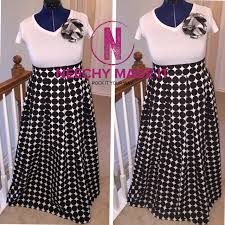 Black And White Polka Dot Maxi Skirt Plus Size Black And White Polka Dot Maxi Skirt By Neechy Made It Ready To Ship Neechymadeit Maxi Skirt High Waisted Skirt Fashion